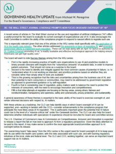 Governing Health Update_Wall Street Journal Coverage_April 2022
