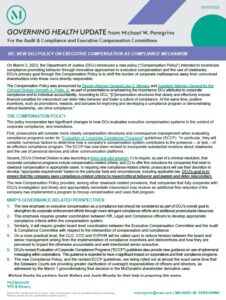 GH_New DOJ Policy on Executive Compensation_Image